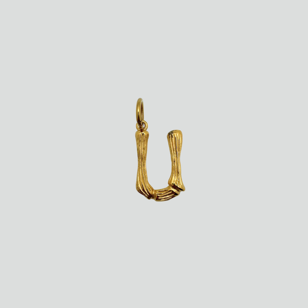 OG alphabet pendants