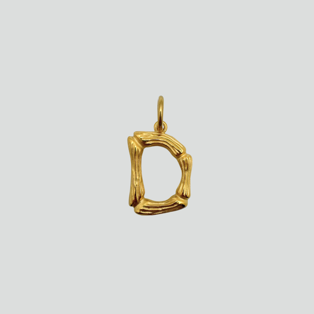 OG alphabet pendants