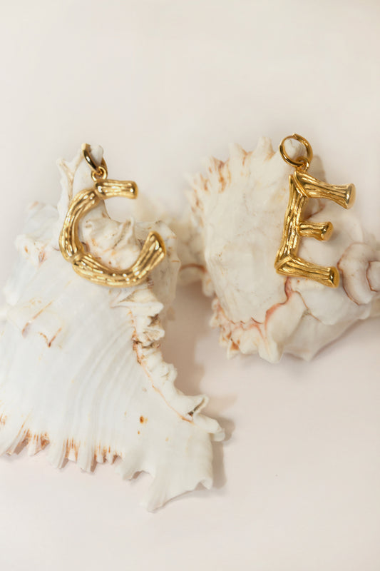 OG alphabet pendants