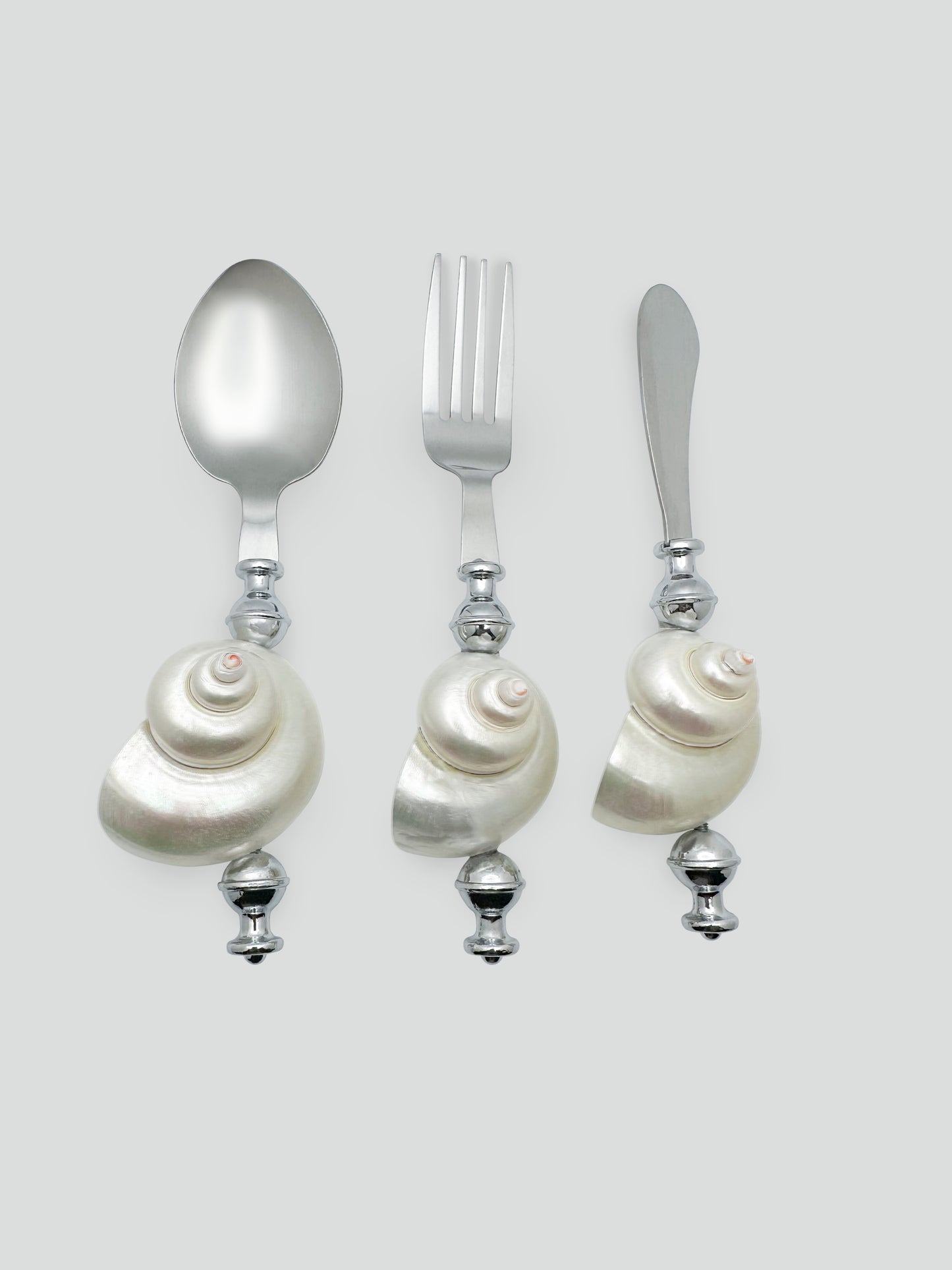 shell silverware