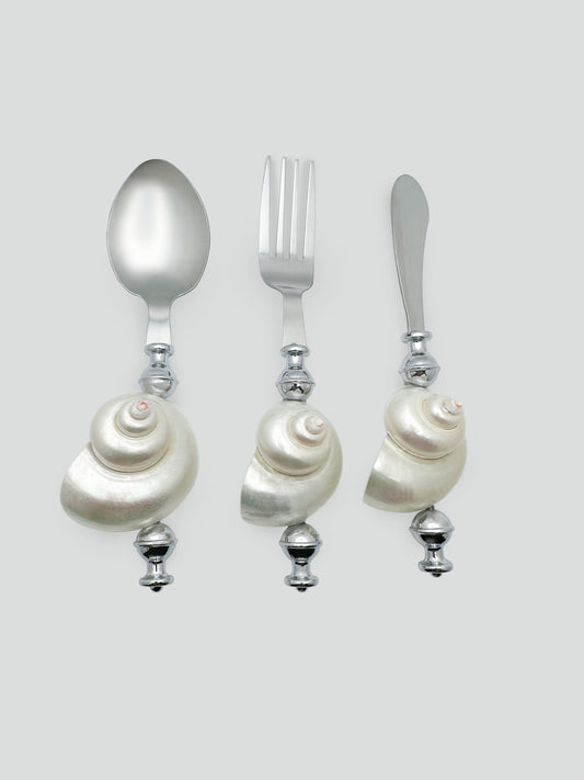shell silverware