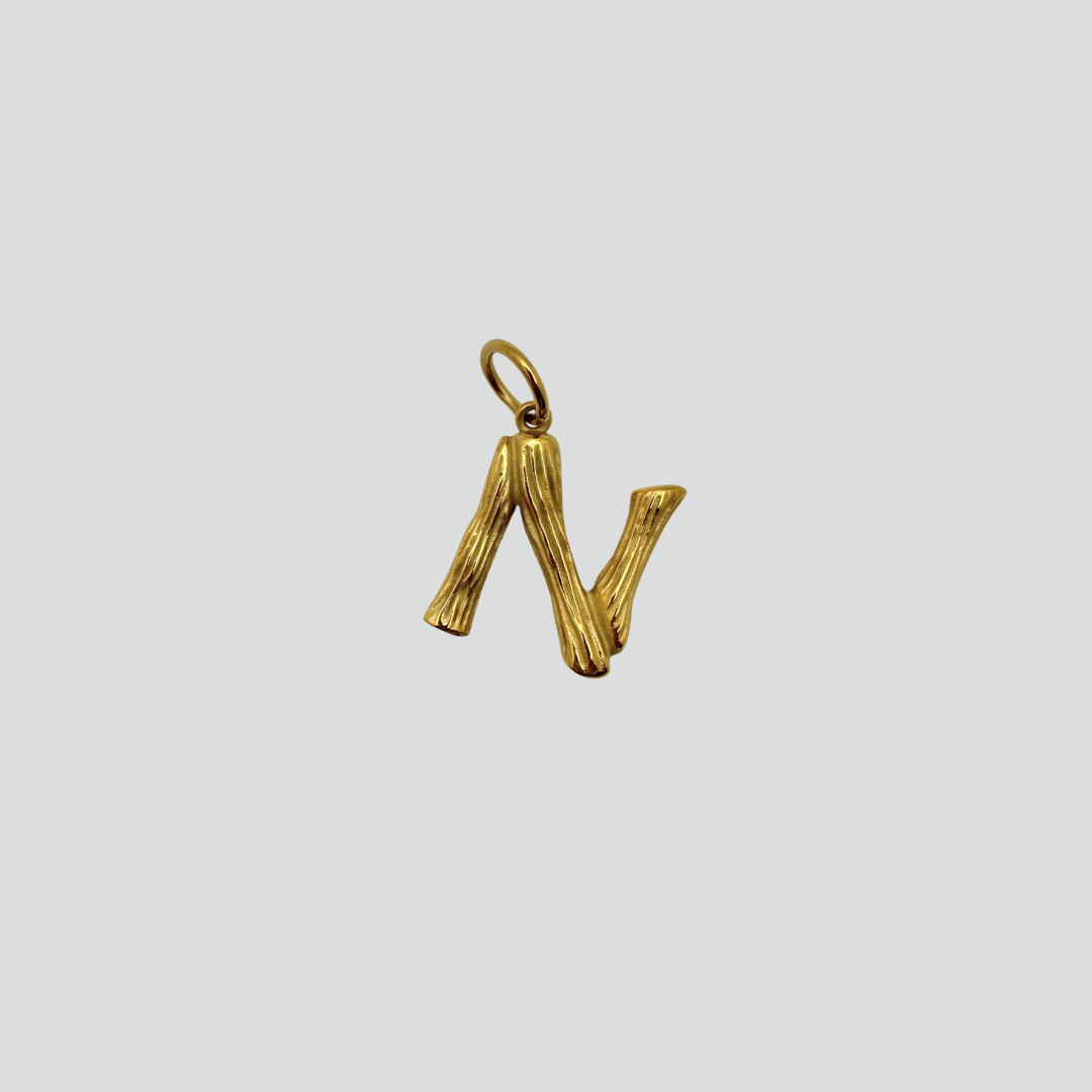OG alphabet pendants