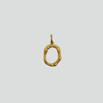 OG alphabet pendants