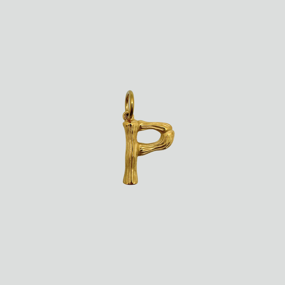 OG alphabet pendants