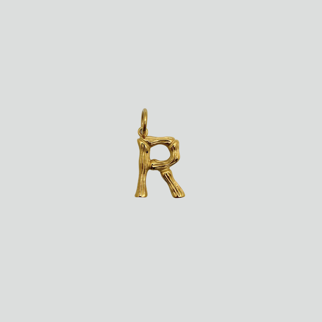 OG alphabet pendants
