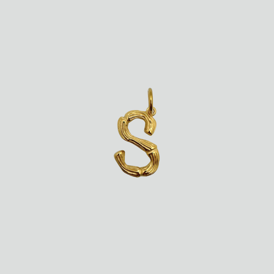 OG alphabet pendants