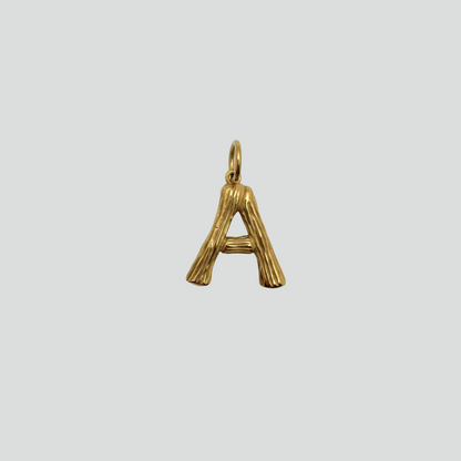 OG alphabet pendants