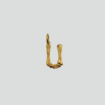 OG alphabet pendants