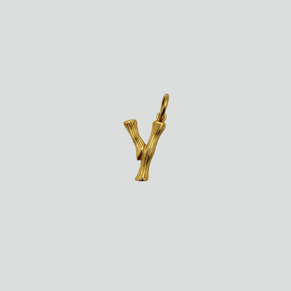 OG alphabet pendants