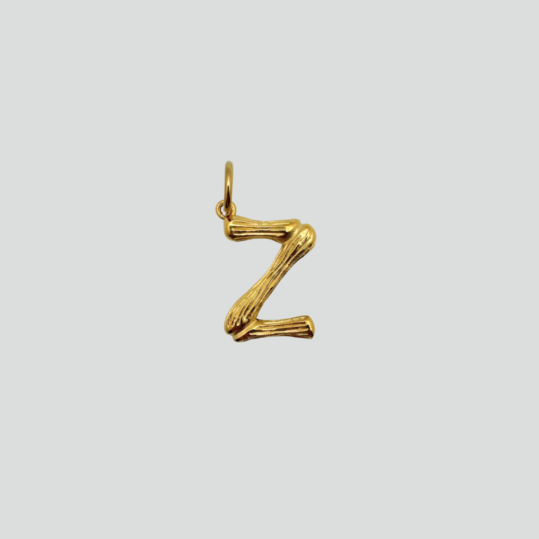 OG alphabet pendants