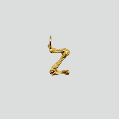 OG alphabet pendants