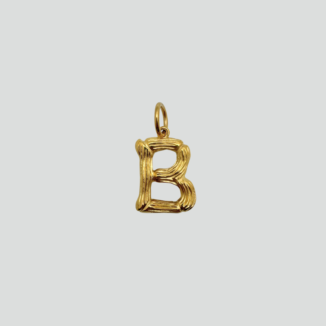 OG alphabet pendants