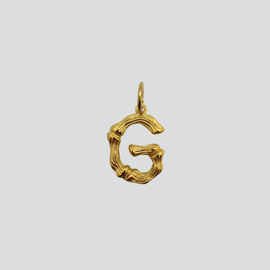OG alphabet pendants