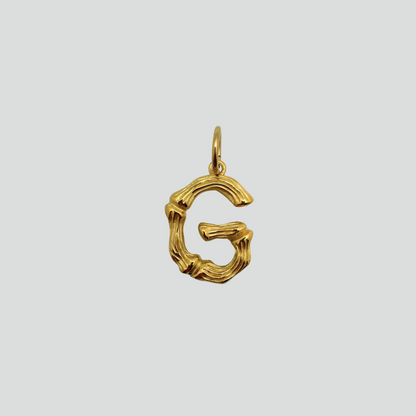 OG alphabet pendants