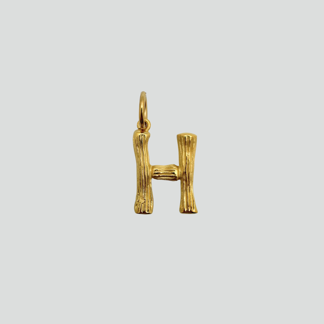 OG alphabet pendants